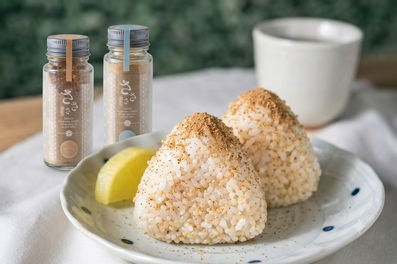 おにぎり革命！さばとかつおの旨味を手軽に味わう。