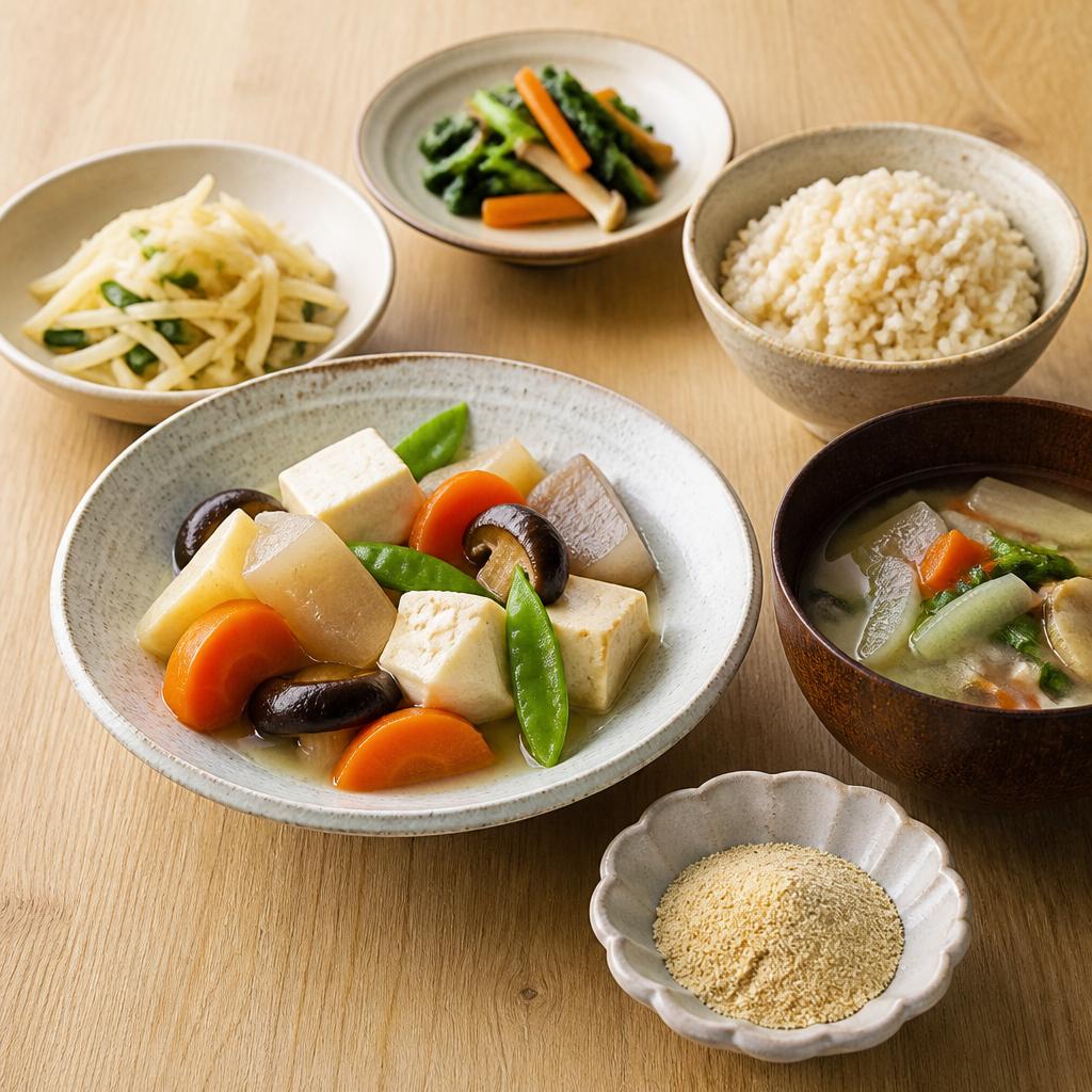粉末だしで整える、ヘルシーな“素材ファースト”ごはん