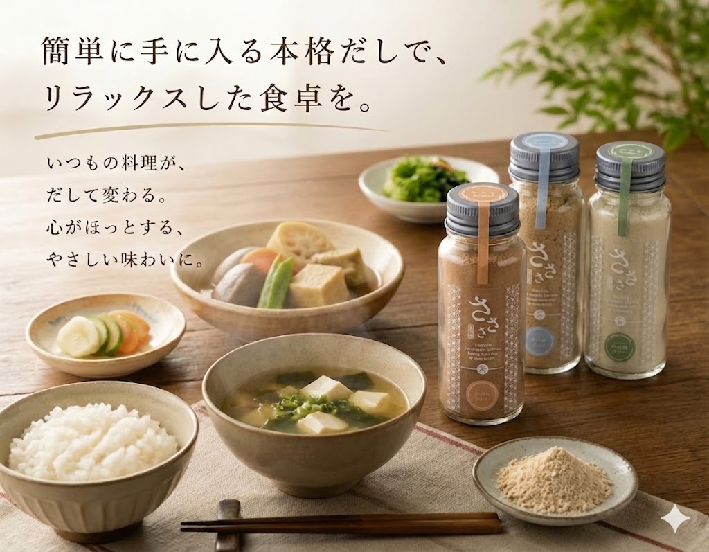 本格だしのこだわり
