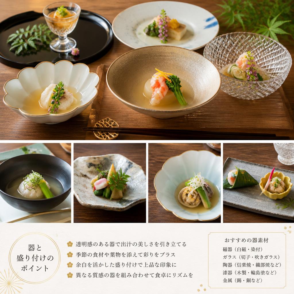 見た目も大切！食卓を彩る工夫