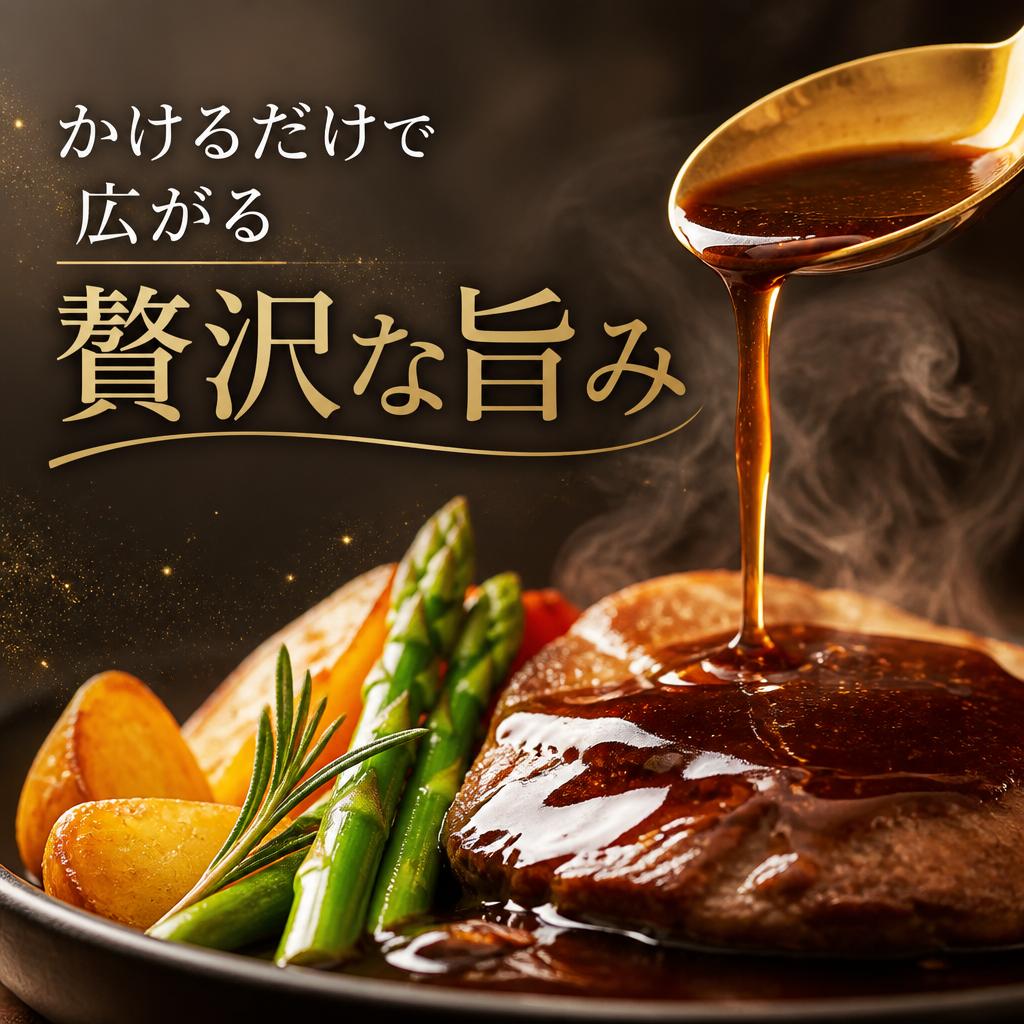 かけるだけで広がる贅沢な旨み