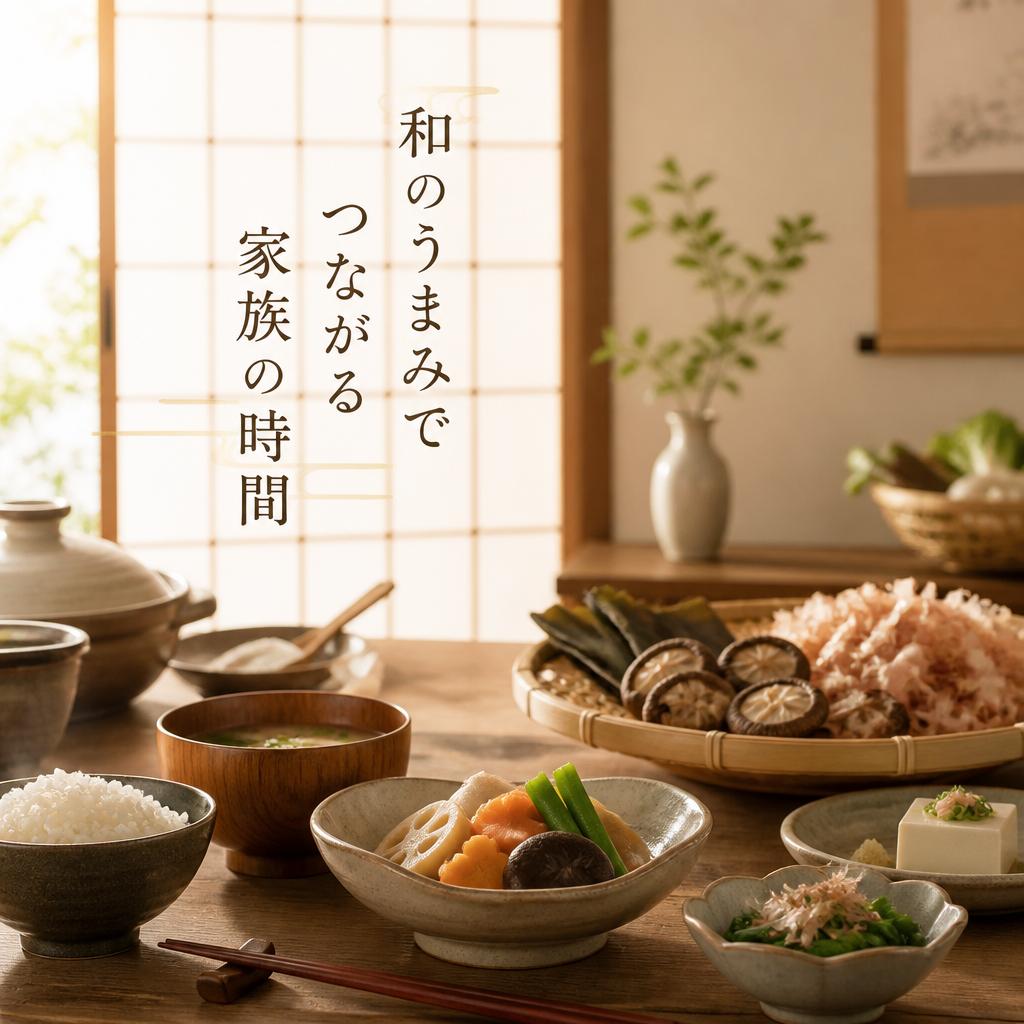 和のうまみでつながる家族の時間