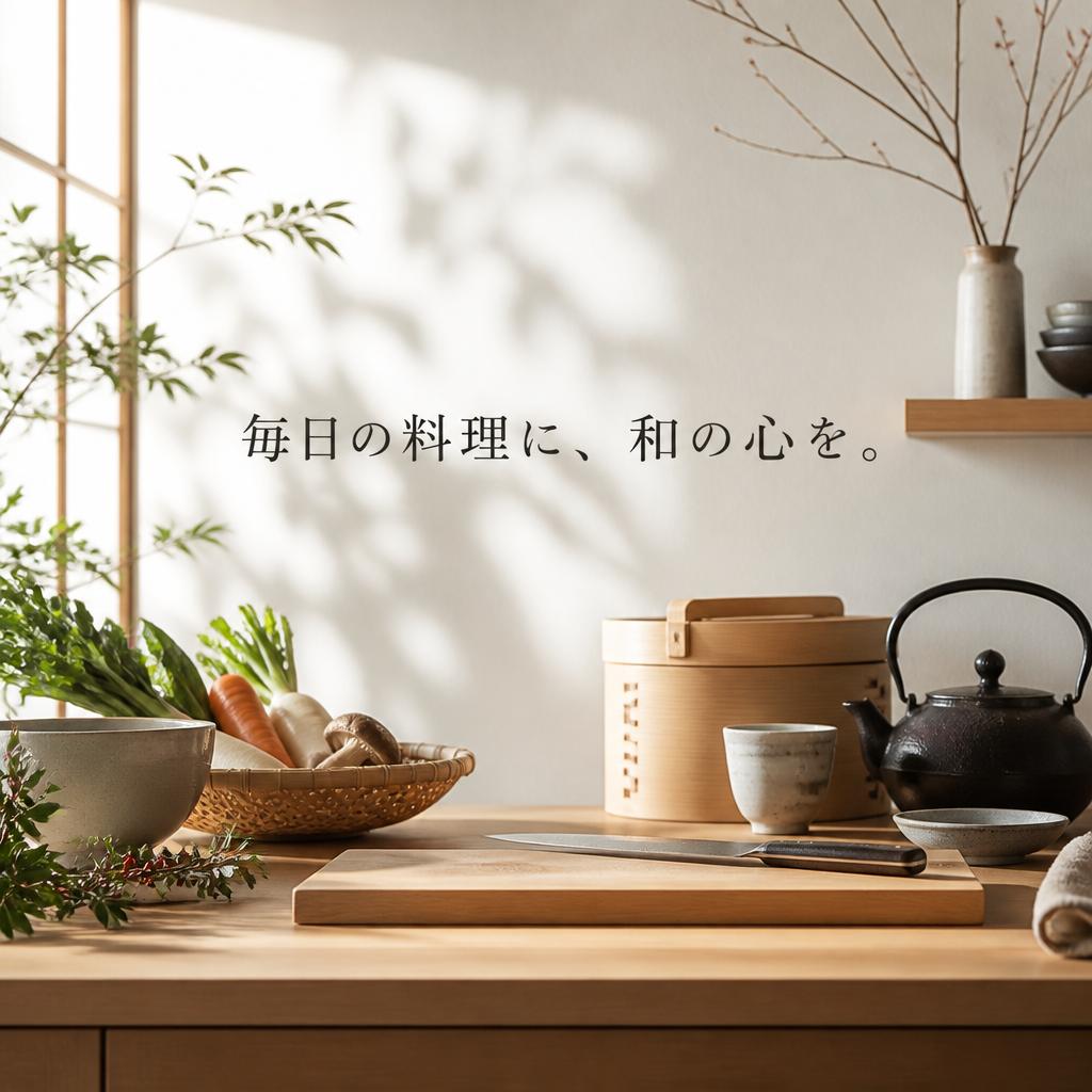 毎日の料理に、和の心を。