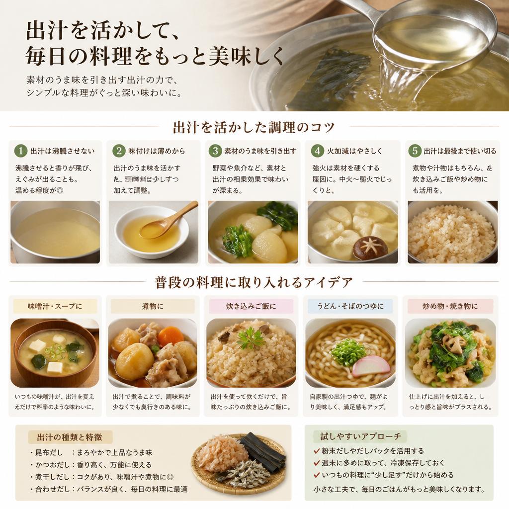 調理のコツとアイデア