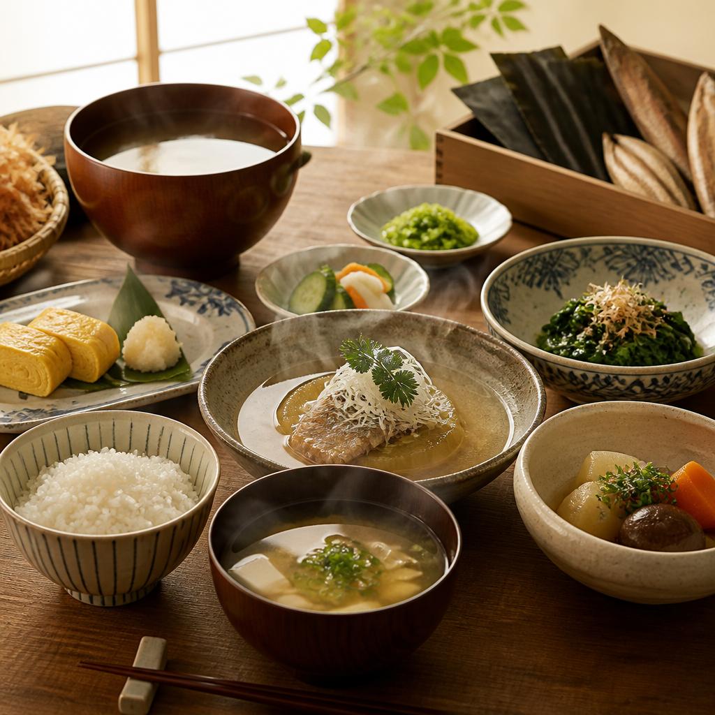だしの風味広がる豊かな食卓時間