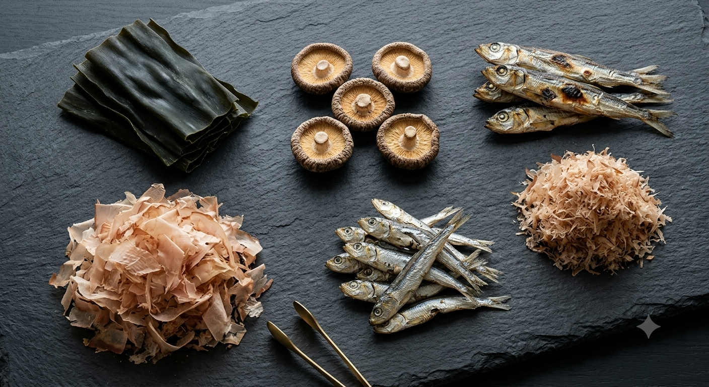 だし粉末で仕上げる、ニュートラルフレーバーの食卓